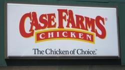 Case Farms Sign